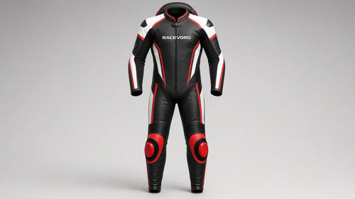 Design render – Racevoro Apex suit, front