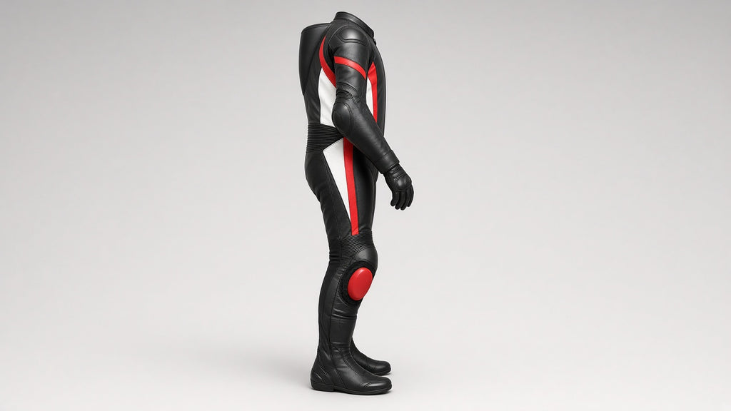 Design render – Racevoro Apex suit, side