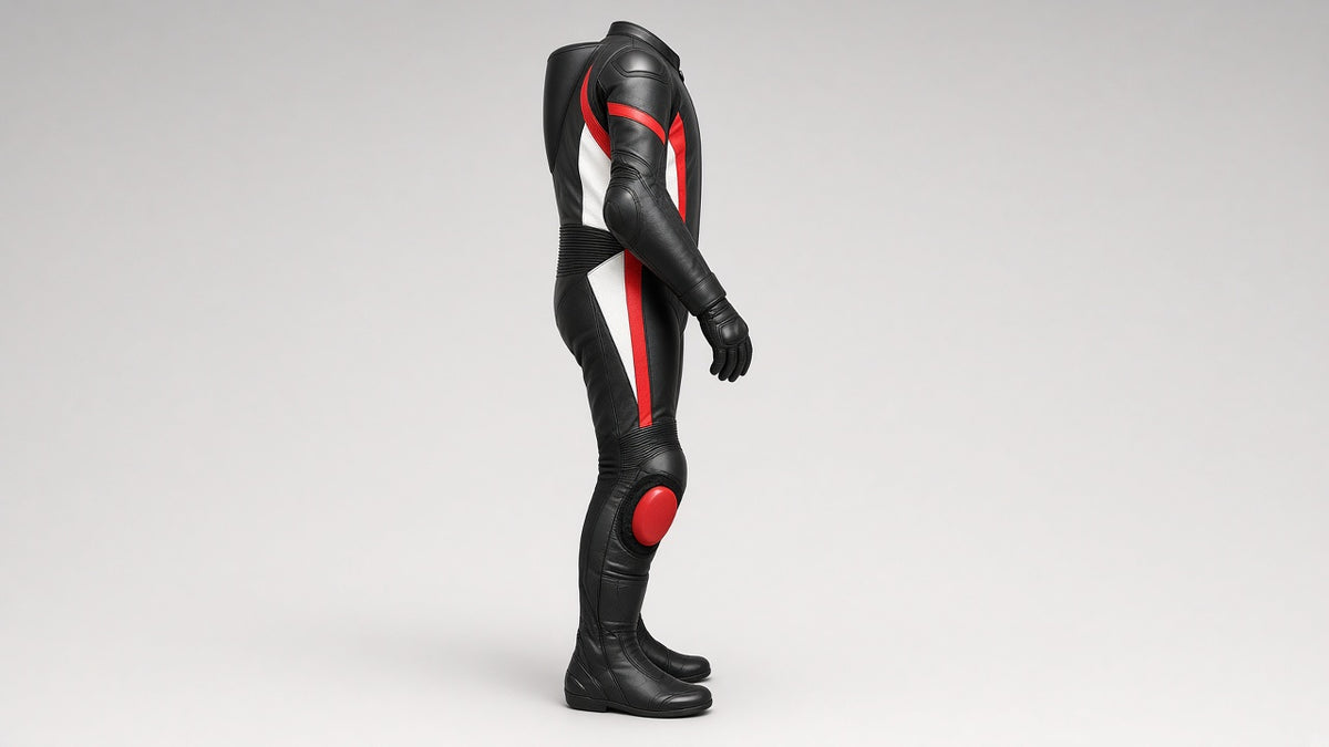 Design render – Racevoro Apex suit, side